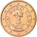 Austria, Euro Cent, 2006, EBC, Cobre chapado en acero, KM:3082