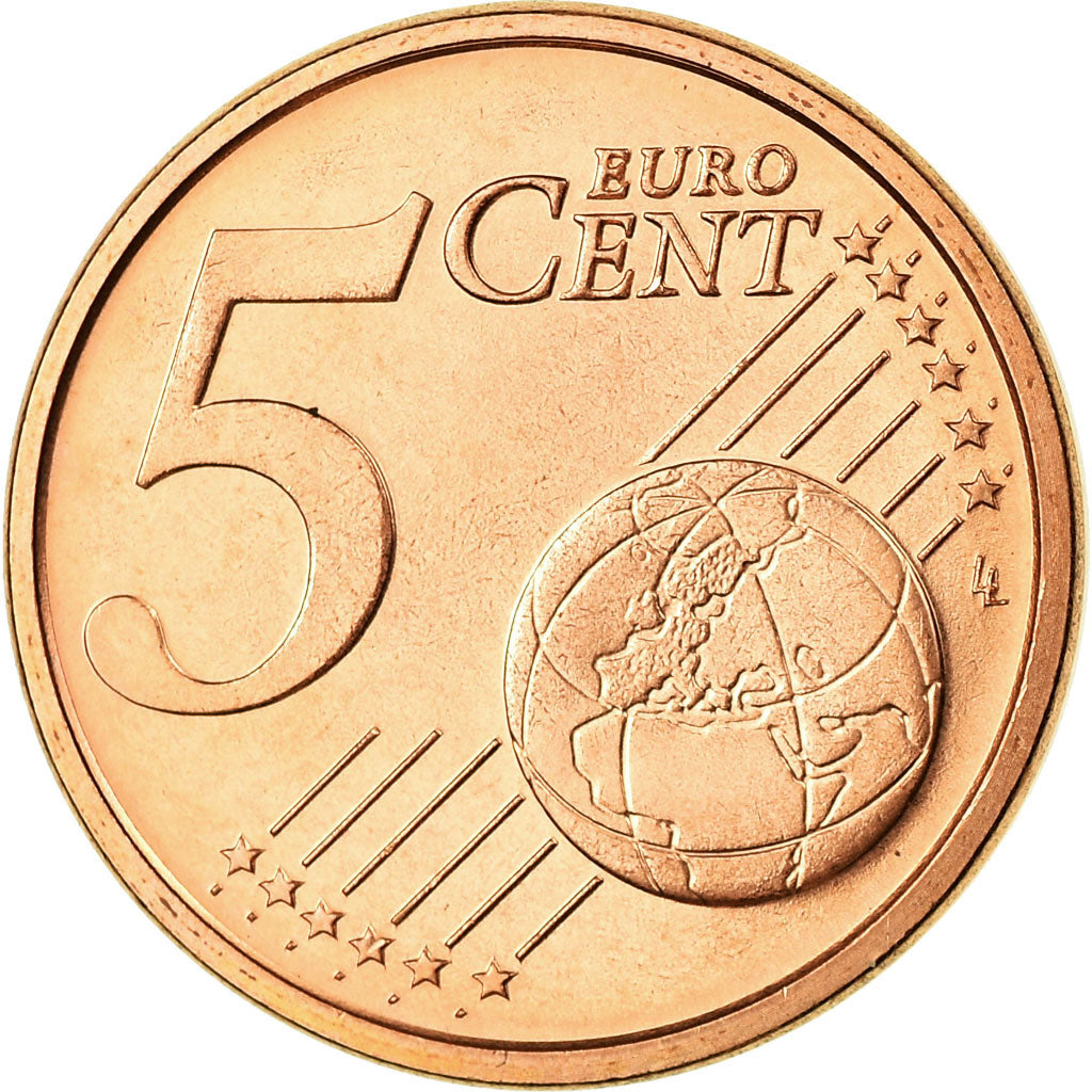 Italia 5 Euro Cent 2006 SC Cobre chapado en acero KM:212 –