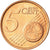 Luxemburgo, 5 Euro Cent, 2005, AU(55-58), Aço Cromado a Cobre, KM:77