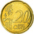 Luxemburgo, 20 Euro Cent, 2008, AU(55-58), Latão, KM:90