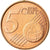Bélgica, 5 Euro Cent, 2006, EBC, Cobre chapado en acero, KM:226