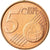 Belgien, 5 Euro Cent, 2006, VZ, Copper Plated Steel, KM:226