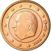 Belgien, Euro Cent, 2006, VZ, Copper Plated Steel, KM:224