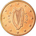 IRELAND REPUBLIC, 5 Euro Cent, 2002, AU(55-58), Copper Plated Steel, KM:34