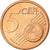 REPÚBLICA DE IRLANDA, 5 Euro Cent, 2002, EBC, Cobre chapado en acero, KM:34