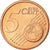 IRELAND REPUBLIC, 5 Euro Cent, 2002, AU(55-58), Copper Plated Steel, KM:34