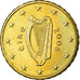 IRELAND REPUBLIC, 10 Euro Cent, 2006, AU(55-58), Brass, KM:35