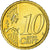 REPÚBLICA DE IRLANDA, 10 Euro Cent, 2008, EBC, Latón, KM:47
