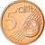 IRELAND REPUBLIC, 5 Euro Cent, 2008, SUP, Copper Plated Steel, KM:34