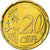 Países Baixos, 20 Euro Cent, 2007, MS(63), Latão, KM:269