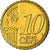 Países Baixos, 10 Euro Cent, 2007, MS(63), Latão, KM:268