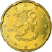 Finland, 20 Euro Cent, 2004, AU(55-58), Brass, KM:102