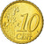 Finlândia, 10 Euro Cent, 2005, AU(55-58), Latão, KM:101