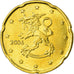 Finlandia, 20 Euro Cent, 2006, SPL, Ottone, KM:102