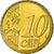 Finlândia, 10 Euro Cent, 2008, AU(55-58), Latão, KM:126