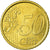 Hiszpania, 50 Euro Cent, 2000, Madrid, EF(40-45), Mosiądz, KM:1045