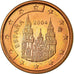 Spain, Euro Cent, 2004, EF(40-45), Copper Plated Steel, KM:1040