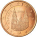 Spanien, 5 Euro Cent, 2008, VZ, Copper Plated Steel, KM:1042