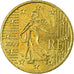 France, 50 Euro Cent, 2000, TTB, Laiton, Gadoury:6., KM:1287