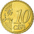 Chypre, 10 Euro Cent, 2009, SUP, Laiton, KM:81