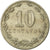 Monnaie, Argentine, 10 Centavos, 1921, TTB, Copper-nickel, KM:35