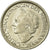 Moneta, Holandia, Wilhelmina I, 25 Cents, 1948, VF(30-35), Nikiel, KM:178