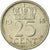 Moneta, Holandia, Wilhelmina I, 25 Cents, 1948, VF(30-35), Nikiel, KM:178