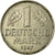 Coin, GERMANY - FEDERAL REPUBLIC, Mark, 1957, Hambourg, VF(30-35)