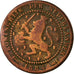 Moneta, Paesi Bassi, William III, Cent, 1884, MB, Bronzo, KM:107.1