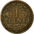 Coin, Netherlands, Wilhelmina I, Cent, 1918, VF(30-35), Bronze, KM:152