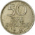 Munten, Zweden, Gustaf VI, 50 Öre, 1964, FR+, Copper-nickel, KM:837