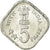 Moneda, INDIA-REPÚBLICA, 5 Paise, 1979, MBC, Aluminio, KM:22