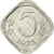 Coin, INDIA-REPUBLIC, 5 Paise, 1973, EF(40-45), Aluminum, KM:18.6