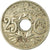 Coin, France, Lindauer, 25 Centimes, 1928, EF(40-45), Copper-nickel, KM:867a