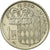 Monnaie, Monaco, Rainier III, Franc, 1968, TTB, Nickel, KM:140