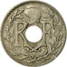 Munten, Frankrijk, Lindauer, 5 Centimes, 1935, ZF, Copper-nickel, KM:875