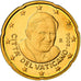 CIDADE DO VATICANO, 20 Euro Cent, 2008, Proof, MS(65-70), Latão, KM:386