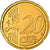 VATICAN CITY, 20 Euro Cent, 2008, Proof, MS(65-70), Brass, KM:386