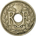Monnaie, France, Lindauer, 25 Centimes, 1919, TTB, Copper-nickel, Gadoury:380