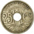 Moeda, França, Lindauer, 25 Centimes, 1919, EF(40-45), Cobre-níquel, KM:867a
