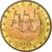 Munten, San Marino, 20 Lire, 1976, ZF, Aluminum-Bronze, KM:55