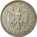 Moneda, ALEMANIA - REPÚBLICA FEDERAL, 2 Mark, 1951, Munich, MBC, Cobre -