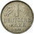 Moneda, ALEMANIA - REPÚBLICA FEDERAL, Mark, 1955, Karlsruhe, MBC+, Cobre -