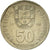 Moneta, Portugal, 50 Escudos, 1988, VF(20-25), Miedź-Nikiel, KM:636