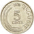 Moneta, Singapore, 5 Cents, 1976, Singapore Mint, BB, Rame-nichel, KM:2