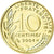 Moneda, Francia, Marianne, 10 Centimes, 2001, Paris, FDC, Aluminio - bronce