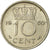 Münze, Niederlande, Juliana, 10 Cents, 1960, S+, Nickel, KM:182