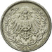 Coin, GERMANY - EMPIRE, 1/2 Mark, 1912, Muldenhütten, AU(50-53), Silver, KM:17