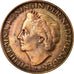 Moneda, Países Bajos, Wilhelmina I, 5 Cents, 1948, MBC+, Bronce, KM:176