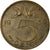 Münze, Niederlande, Juliana, 5 Cents, 1956, SS, Bronze, KM:181